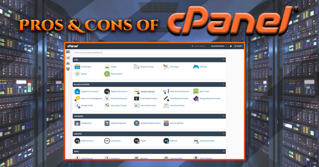 Pros and Cons of cPanel Advantages and Disadvantages of cPanel