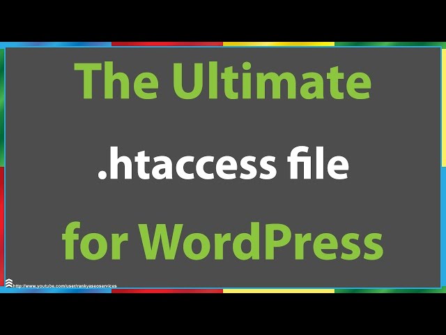 htaccess file